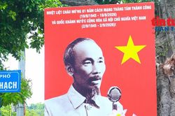 Hà Nội rực rỡ cờ hoa chào mừng Quốc khánh 2/9
