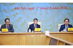 Thủ tướng L&ecirc; Minh Hưng dự v&agrave; chỉ đạo hội nghị triển khai năm học 2026-2027