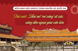 Biến danh hiệu UNESCO thành nguồn lực quốc gia - Bài cuối: Khai mở 'mỏ vàng' di sản, nâng tầm ngoại giao văn hóa