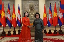 Phó Chủ tịch Quốc hội Nguyễn Thị Thanh phát biểu tại Hội nghị liên Nghị viện cấp Chủ tịch Quốc hội lần thứ hai (ISC-2)