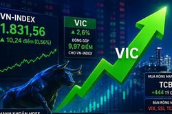 VIC tiếp tục k&eacute;o chỉ số 'vượt dốc'