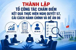 L&agrave;o Cai th&agrave;nh lập Tổ c&ocirc;ng t&aacute;c chấm điểm thực hiện Nghị quyết 57, cải c&aacute;ch h&agrave;nh ch&iacute;nh