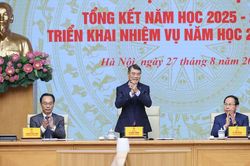 Thủ tướng chủ tr&igrave; Hội nghị tổng kết năm học 2025-2026, triển khai nhiệm vụ năm học 2026-2027