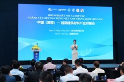 Doanh nghiệp Việt - Trung kết nối hợp t&aacute;c ng&agrave;nh vật liệu x&acirc;y dựng