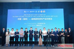 Doanh nghiệp Việt Nam - Hồ Nam tìm dư địa hợp tác vật liệu xây dựng