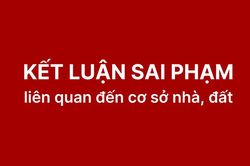 An Giang kết luận thanh tra liên quan đến cơ sở nhà, đất dôi dư