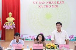Chợ Mới thông qua dự thảo quy hoạch đô thị đến năm 2050