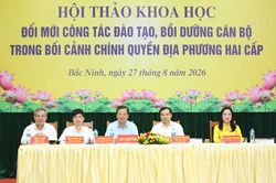 Đổi mới đào tạo, bồi dưỡng cán bộ trong bối cảnh vận hành chính quyền địa phương 2 cấp