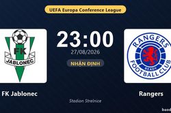 Nhận định FK Jablonec vs Rangers: Thắng để đi tiếp