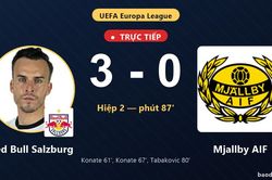 TRỰC TIẾPTrực tiếp Red Bull Salzburg vs Mjallby AIF: Red Bull Salzburg nới rộng c&aacute;ch biệt 3-0