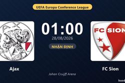 Nhận định Ajax vs FC Sion: Thắng để đi tiếp
