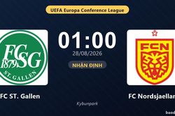 Nhận định FC ST. Gallen vs FC Nordsjaelland: Thắng để đi tiếp