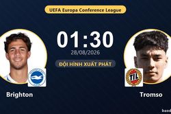 TRỰC TIẾPTrực tiếp Brighton vs Tromso: Thế trận thận trọng chưa c&oacute; dứt điểm, chưa c&oacute; b&agrave;n thắng