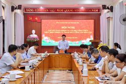 Gặp mặt cán bộ tham mưu công tác dân vận được bàn giao về Đảng ủy MTTQ tỉnh