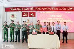 Công an thành phố và Sở Nội vụ ký kết quy chế trong công tác đảm bảo an ninh trật tự