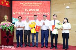 Sở Khoa học v&agrave; C&ocirc;ng nghệ c&ocirc;ng bố quyết định về c&ocirc;ng t&aacute;c c&aacute;n bộ