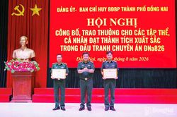 Khen thưởng nhiều tập thể, cá nhân trong chuyên án ĐNa826
