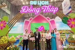 Đồng Tháp quảng bá du lịch và sản vật đặc trưng tại Hội chợ Du lịch Quốc tế TP. Hồ Chí Minh lần thứ 20