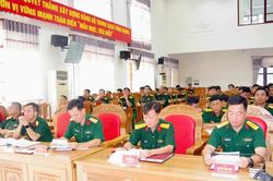 Sư đoàn 2 tập huấn cán bộ tham gia diễn tập chỉ huy-cơ quan 1 bên 2 cấp