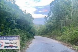 Tạm dừng lưu thông trên đường đèo Bà Nam để thi công dự án