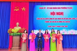 Phường Pleiku giảm 6 đầu mối trường học sau sáp nhập