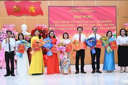 Phường Nam Nha Trang công bố quyết định thành lập các cơ sở giáo dục và công tác cán bộ
