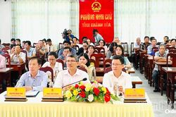 Thường trực HĐND phường Ninh Chử tiếp xúc cử tri chuyên đề về bảo đảm vệ sinh môi trường