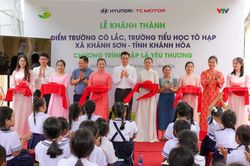 Khánh thành điểm trường Cô Lắk tại xã Khánh Sơn