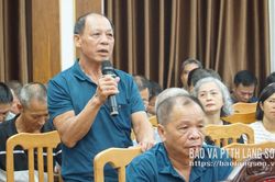 UBND phường Đông Kinh lấy ý kiến cộng đồng dân cư về điều chỉnh cục bộ hai đồ án quy hoạch