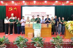 Hỗ trợ x&atilde; Xu&acirc;n Dương, Mẫu Sơn khắc phục hậu quả b&atilde;o số 4