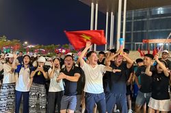 Lào Cai hòa nhịp cùng chiến thắng của đội tuyển Việt Nam