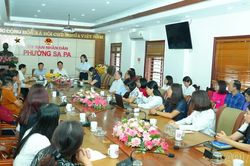 Phường Sa Pa gặp mặt cán bộ quản lý trường học trước khi sắp xếp, cơ cấu lại nhân sự