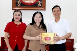 Phó Chủ tịch UBND tỉnh Vũ Thị Hiền Hạnh thăm, tặng quà các đồng chí nguyên lãnh đạo tỉnh nhân dịp Quốc khánh 2/9