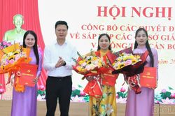 Phường &Acirc;u L&acirc;u giảm 62,5% số cơ sở gi&aacute;o dục sau sắp xếp