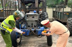 Công an Lâm Đồng tăng cường quản lý, xử lý xe tự chế