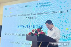 Tập huấn c&aacute;c giải ph&aacute;p th&iacute;ch ứng dựa v&agrave;o tự nhi&ecirc;n