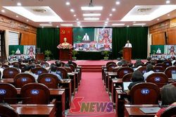 Hội nghị B&aacute;o c&aacute;o vi&ecirc;n Tỉnh ủy th&aacute;ng 8 năm 2026