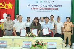 N&acirc;ng cao năng lực ứng ph&oacute; sự cố y tế cho cơ sở lưu tr&uacute;