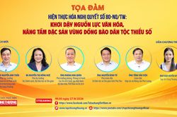 Hiện thực h&oacute;a Nghị quyết số 80-NQ/TW: Khơi dậy nguồn lực văn h&oacute;a, n&acirc;ng tầm đặc sản v&ugrave;ng đồng bằng d&acirc;n tộc thiểu số