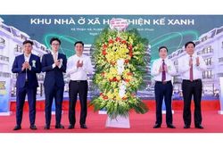 Phú Thọ: Dự án nhà ở xã hội Thiện Kế Xanh đảm bảo tiến độ, đáp ứng nhu cầu nhà ở công nhân