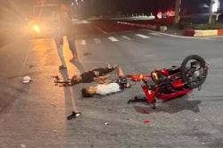 'Đi bão' sau trận chung kết, hai thanh niên thương vong