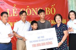 ĐBQH tỉnh Quảng Trị hỗ trợ 200 triệu đồng xây dựng nhà ở cho các gia đình chính sách khó khăn
