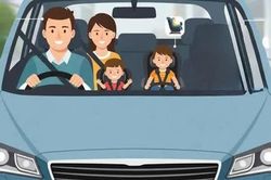 Chở trẻ em trên ô tô không sử dụng thiết bị an toàn bị xử phạt như thế nào?