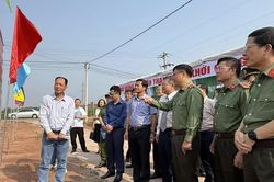 Tăng tốc xây dựng trụ sở Công an xã vùng biên giới
