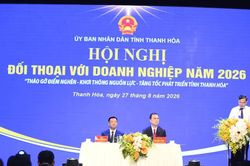 Lãnh đạo Thanh Hoá thẳng thắn đối thoại với doanh nghiệp