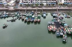 Trung Quốc ứng phó bão Saudel sau khi bão Narra suy yếu