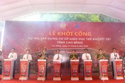Cao Bằng đầu tư cơ sở giáo dục mới cho trẻ khuyết tật
