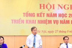 Chủ tịch UBND TP H&agrave; Nội Vũ Đại Thắng: Thu hẹp ch&ecirc;nh lệch về điều kiện v&agrave; chất lượng gi&aacute;o dục