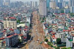 Đại công trường Vành đai 2,5: Đếm ngược ngày mở luồng giao thông mới tại Cầu Giấy