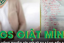Giật mình trước lịch uống thuốc kín mít từ 5h sáng đến 21h30
